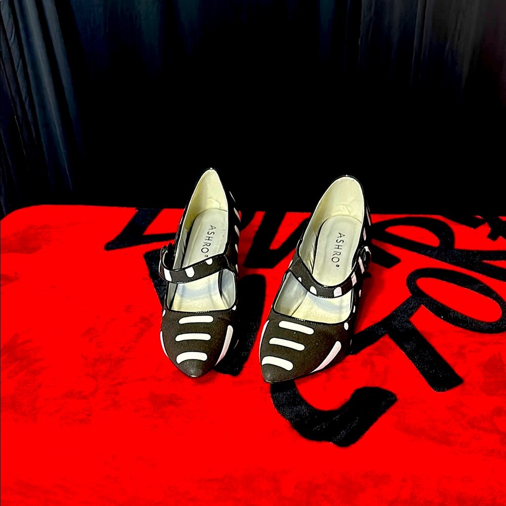 Black and White Women's Shoes